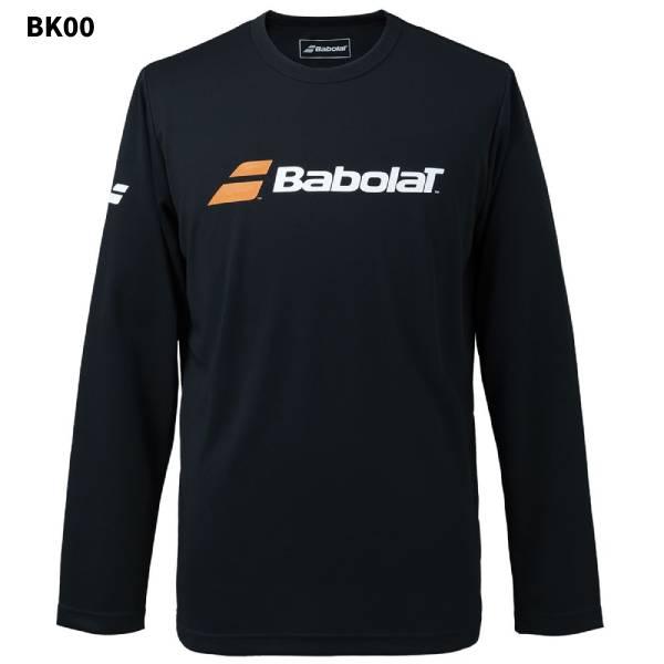 【全品10%OFFクーポン】バボラ Babolat テニスウェア メンズ CLUB LONG SLEEVE SHIRT ロングスリーブシャツ BUP1560C｜zyuen1｜02