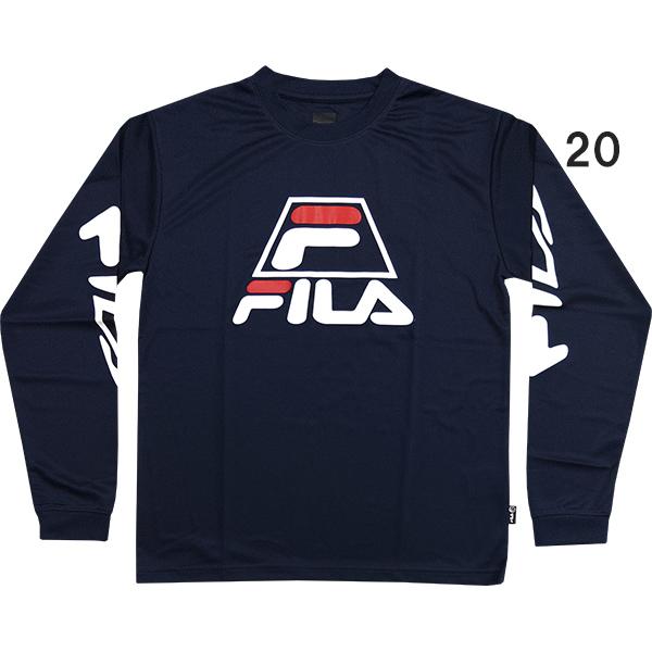 【全品P5倍+最大600円OFFクーポン】フィラ FILA メンズ バスケットボール カジュアル ウェア ロングスリーブ Tシャツ FS5160｜zyuen1｜04