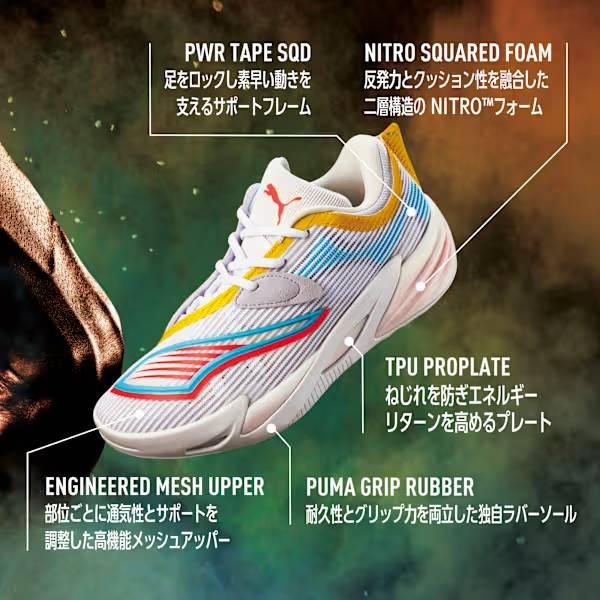 PUMA バスケットボールシューズ シカゴ　未使用 PUMA（プーマ） バスケットボールシューズ メンズ オールプロ ニトロ 2