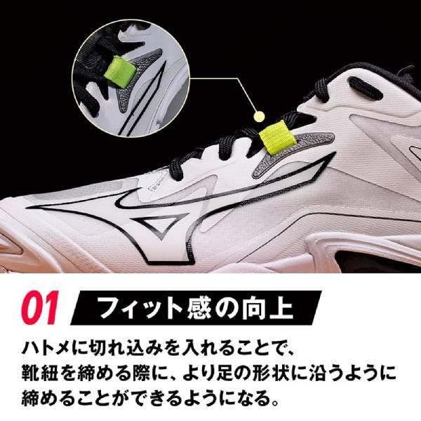 ミズノバレーボールシューズ　ウェーブライトニングネオ　26.5 新品 MIZUNO ミズノ バレーボール シューズ メンズ レディース