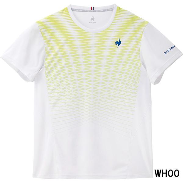 人気完売！ルコックテニスグラフィックゲームシャツLとスコートM 23FW