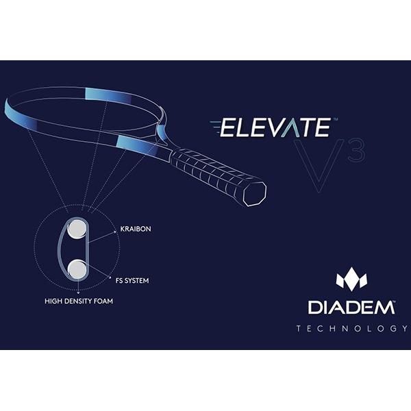 ダイアデム DIADEM 【フレームのみ】 硬式 テニス ラケット エレベート