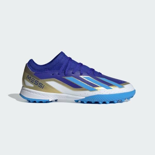 【全品P10倍】アディダス adidas ジュニア サッカートレーニングシューズ キッズ エックス クレイジーファスト LEAGUE メッシ TF ID0716｜zyuen｜02