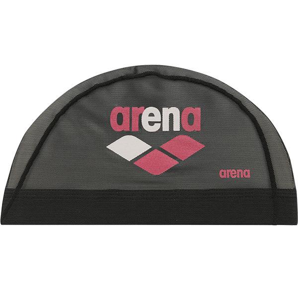 人気大割引アリーナ arena 50th ARN-3412 メッシュキャップ スイムキャップ BLK スイムキャップ arena アウトドア用ウェア ARN-3413 メッシュキャップ(ブラック) サイズ:M arena キャンプ