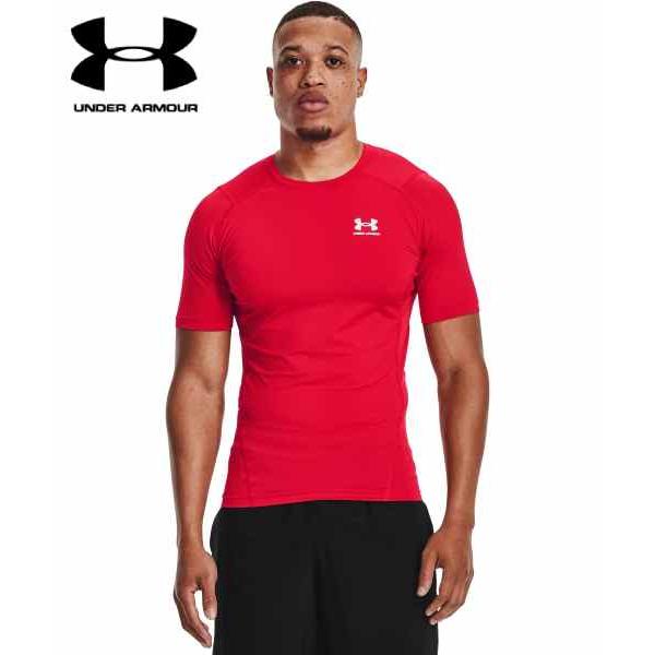 UNDER ARMOUR（アンダーアーマー） ヒートギアアーマー コンプレッション ショートスリーブ シャツ メンズ 1361518-600 ...