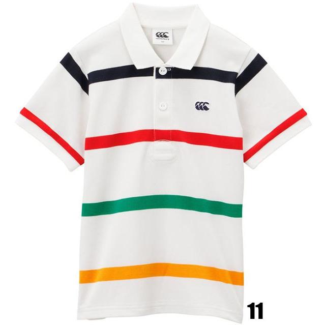 カンタベリー canterbury ジュニア キッズ ウエア ポロシャツ ショートスリーブ ラガーポロ KIDS S/S RUGGER POLO RJ33406J｜zyuen｜02