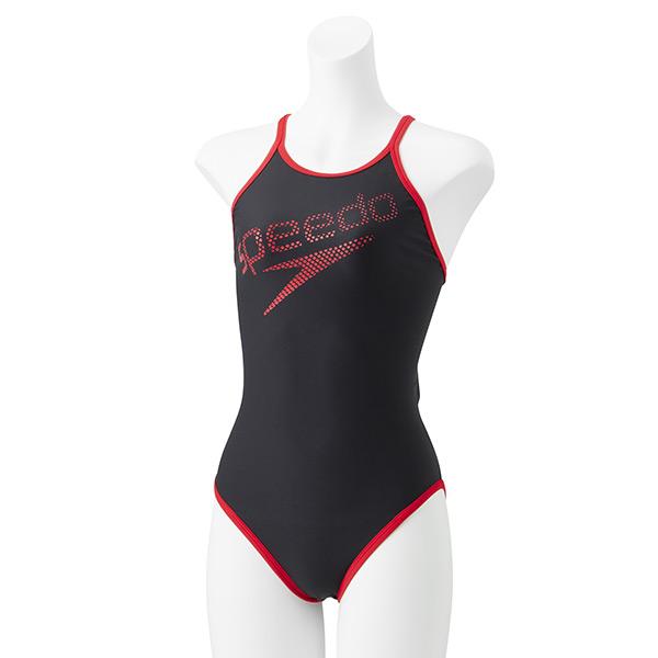 日本メーカー新品 スピード speedo レディース 競泳水着 練習用