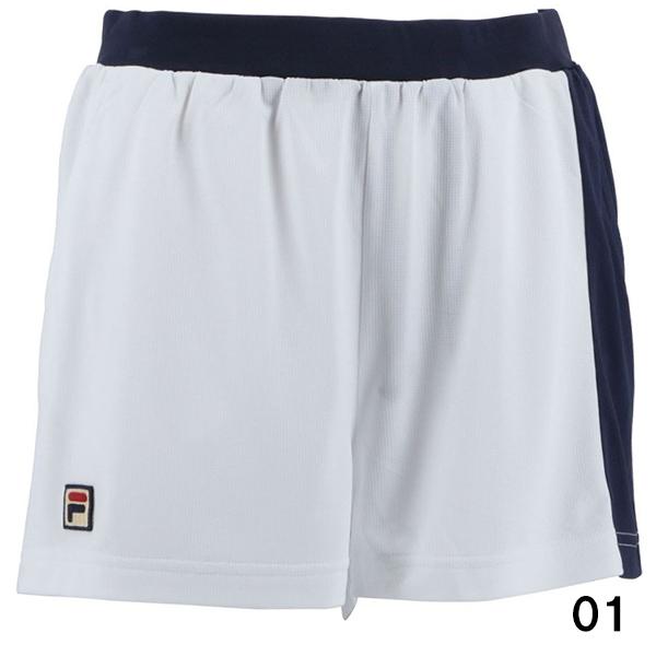 【全品P3倍+最大700円OFFクーポン】フィラ FILA レディース テニス ウェア アシンメトリー ショート パンツ VL2601｜zyuen｜02