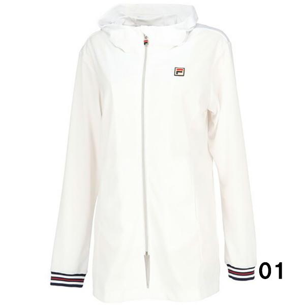 【全品P2倍+最大1500円OFFクーポン】フィラ FILA レディース テニス ウェア フルジップ パーカー VL2610｜zyuen｜02