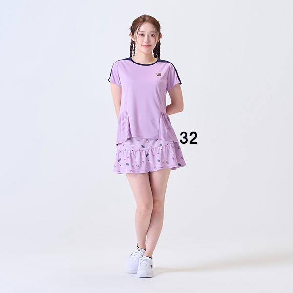 FILA（フィラ） レディース テニス ウェア スコート VL2912 : スポーツ