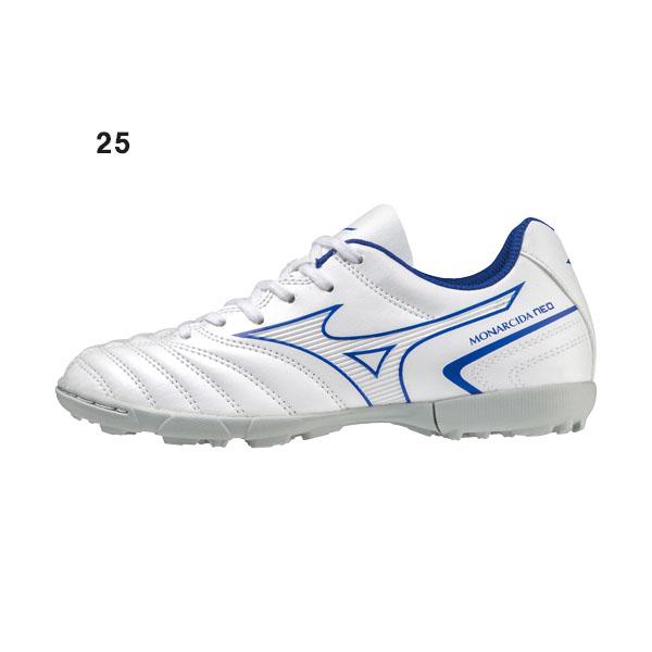 【全品P3倍+最大700円OFFクーポン】ミズノ MIZUNO ジュニア サッカー フットサル トレーニング シューズ モナルシーダ ネオ 2 セレクト Jr AS P1GE2225｜zyuen｜04