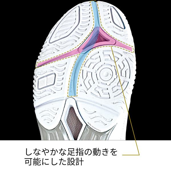 【全品P3倍+3点以上で5%OFFクーポン】ミズノ MIZUNO フィットネス シューズ ウエーブダイバース WAVE DIVERSE LG 4 Ltd　K1GF2375 35｜zyuen｜06