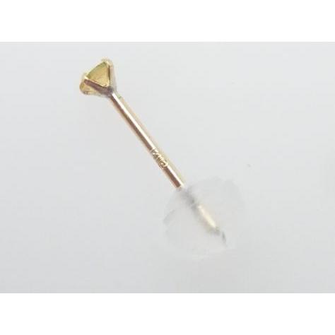 k18❤️ピアス　片方のみ イニシャル ピアス 18金 片耳ピアス k18 フープピアス イニシャル