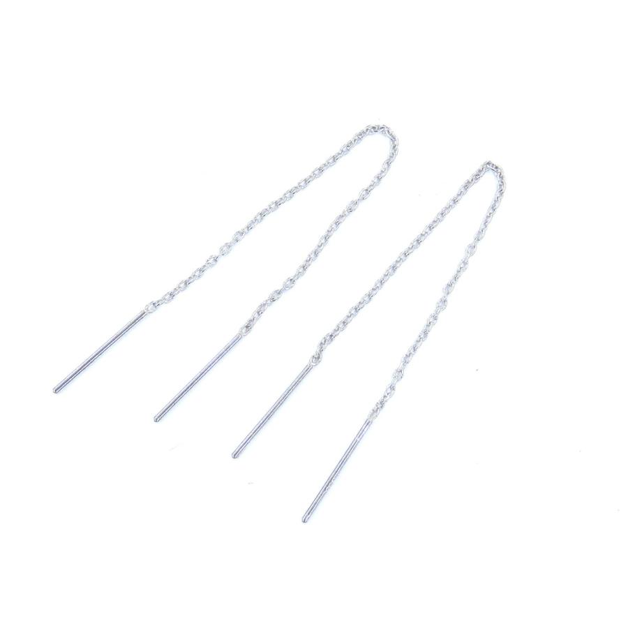 pt900／pt850(プラチナ)アメリカン6cmピアス新品 【公式通販】