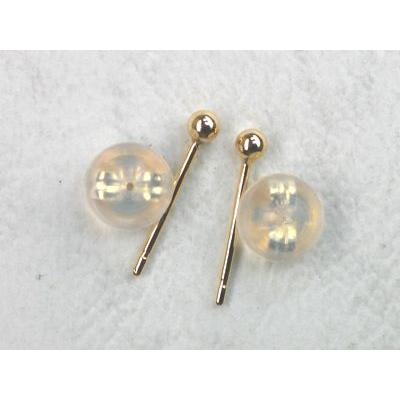 K18 丸玉 2ミリ ピアス 新品 ケース 保証書付 : ジュエリーWADA - 通販 