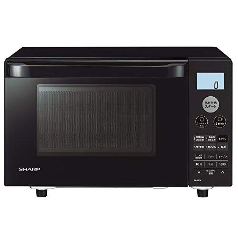 シャープ オーブンレンジ 18l キッチン家電 フラット オーブンレンジ センサー Re Ss7a B 電子レンジ オーブン ブラック 充実感 発売日前日出荷 の