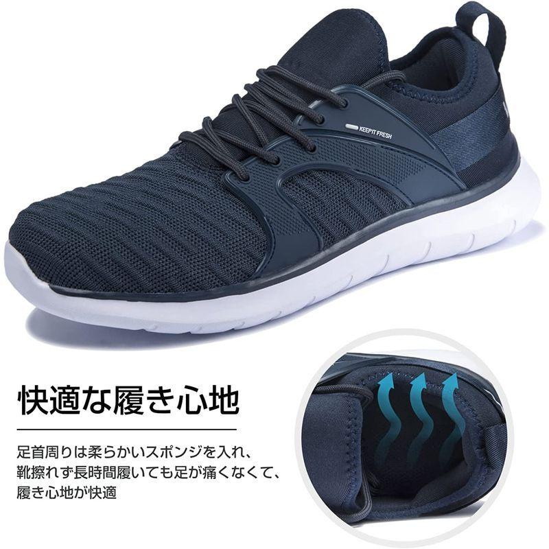 特売 シューズ Newdenber スニーカー メンズ ランニングシューズ 通気性 軽量 滑り止め クッション性 ウォーキングシューズ 運動靴 歩きやすい Www Threeriversofs Com