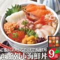 北海道 海鮮丼 海鮮丼セット 9種 いくら ウニ サーモン えび かに ネギトロ いか 帆立 ほたて...