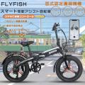 スマート電動 免許不要 20インチ 電動自転車 おしゃれ 公道走行可能 電動折りたたみ自転車 電動ア...