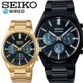 SEIKO セイコー WIRED ワイアード REFLECTION 腕時計 メンズ クロノグラフ シ...