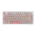 XDA PBT Keycaps Creamy Strawberry Theme for 133 Ke...