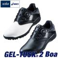 ダンロップ アシックス ゴルフシューズ TGN921 ゲルタスク2 ボア GEL-TUSK2 Boa...