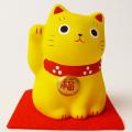 福おいで招き猫 黄
