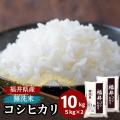 米 無洗米 10kg 5kg×2袋 コシヒカリ 福井県産 白米 令和3年産 送料無料