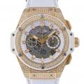 ウブロ HUBLOT キングパワー ウニコ キングゴールド ホワイト 701.OE.0128.GR....