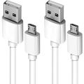 Micro USB ケーブル 1M+2M 2点セット マイクロ usb ケーブル (タイプ Aオス ...