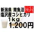 米　令和5年度産　新潟県　南魚沼塩沢産　コシヒカリ 1kg