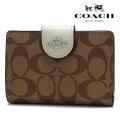 コーチ 二つ折り財布 レディース COACH Wallet ミディアム コーナー ジップ ウォレット...