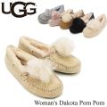 アグ UGG ウィメンズ ダコタ ポンポン Woman&apos;s Dakota Pom Pom モカシン ...