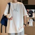 「2点5%オフ」 Tシャツ メンズ 半袖 おしゃれ 白Tシャツ ロンT T-shirt スポーツ 半...