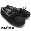 Minnetonka ミネトンカ ファーモカシン KIMMY キミー ブラック Minnetonka...