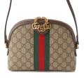 【グッチ】Gucci　GGスプリーム オフィディア ショルダーバッグ 499621 ベージュ×エボニ...