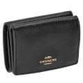 コーチファクトリー COACH FACTORY 三つ折り財布 88666 IMBLK 小銭入れ付 三...