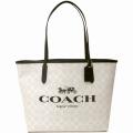 コーチ バッグ COACH アウトレット シグネチャー キャンバス シティ トート トートバッグ C...