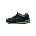 NEW BALANCE◆M670/ネイビー/US9.5/NVY/レザー