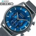 セイコー 腕時計 ワイアード SEIKO WIRED メンズ ブルー ブラック 時計 クォーツ AG...