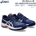 アシックス asics ジュニア テニス シューズ GEL-GAME 9 GS CLAY/OC オム...