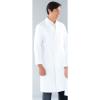 「KAZEN メンズ診察衣W型長袖（ドクターコート） 医療白衣 ホワイト ダブル 4L 115-70（直送品）」の商品サムネイル画像2枚目