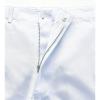 「KAZEN メンズスラックス（ファスナー） 医療白衣 ホワイト W82cm 430-40（直送品）」の商品サムネイル画像3枚目