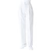 「KAZEN レディススラックス 医療白衣 ホワイト 5L 821-90（直送品）」の商品サムネイル画像1枚目
