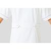 「KAZEN レディスジャケット半袖 （ナースジャケット） 医療白衣 ホワイト×パープル M 100-29（直送品）」の商品サムネイル画像3枚目