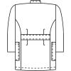 「KAZEN メンズ医務衣（七分袖） オフホワイト LL 246-10（直送品）」の商品サムネイル画像2枚目