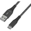 「アイリスオーヤマ 高耐久USB-Cケーブル 1.5m　ICAC-C15-B　ブラック　1個（直送品）」の商品サムネイル画像1枚目