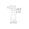 「SANEI 洗濯機パン用キャップ R425-1F 1個（直送品）」の商品サムネイル画像2枚目