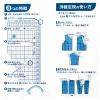 「株式会社 コンサイス 洋裁用L尺定規 方眼 CON515G 1本（直送品）」の商品サムネイル画像4枚目