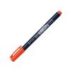 「トンボ鉛筆 水性サインペン 筆之助 しっかり仕立てオレンジ WS-BH28 5本（直送品）」の商品サムネイル画像2枚目